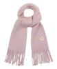 GRAVER [Unisex] Flower Dot Embroidered Bold Scarf_Pink