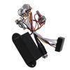 2 Band Active Bass Guitar EQ  Preamp Circuit Pickup Black
