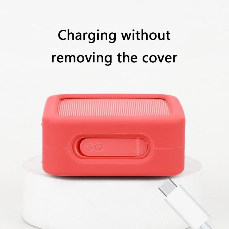 Portables Silicone Case Shockproofs Dustproof Protective Sleeve Antidrop Cover for GO ESSENTIAL 2 Speaker
