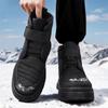 New Men's Classic Winter Fashion High Top Thick Sole Snow Shoes Comfortable Soft Sole