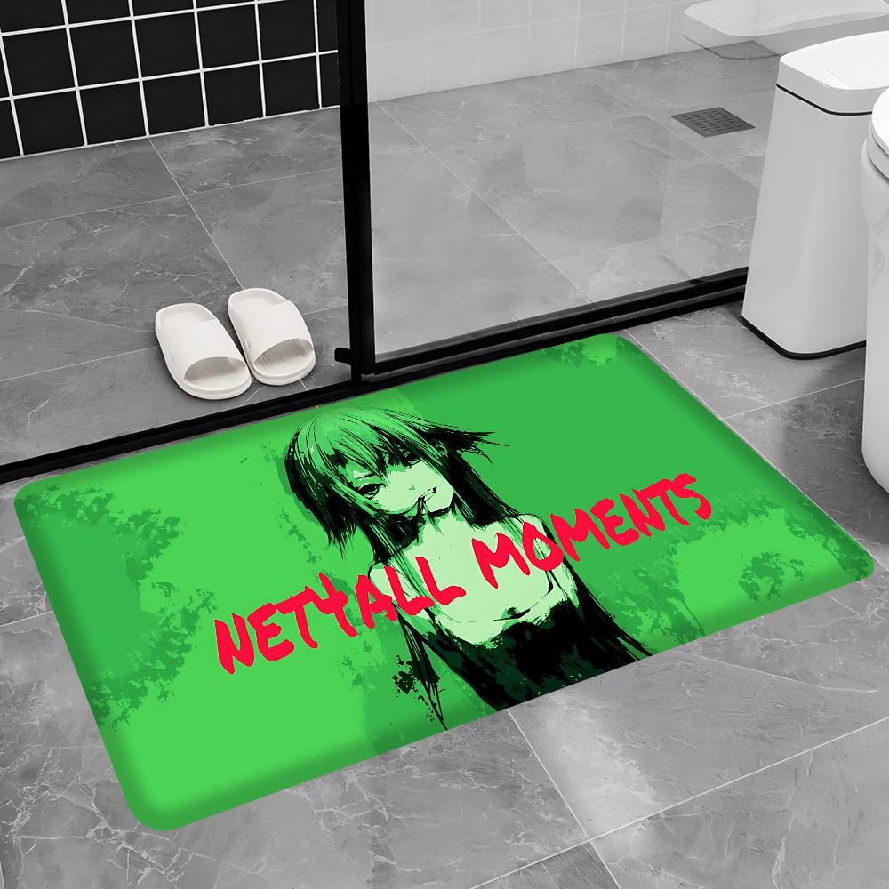 Horror Game The Song Of Saya Floor Mat INS Style Soft Bedroom Floor House Laundry Room Mat Anti-skid Household Carpets