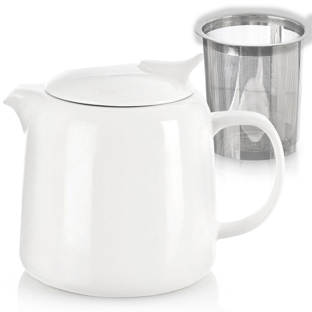 Porzellan-Teekanne mit Sieb 650 ml