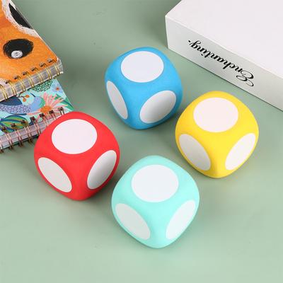 1Pc Dry Erase Block Write On Wipe Off Dry Erase Multipurpose Educational Dice Dry Erase Cube White Boards Dice Cube