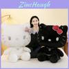 Adorable Angel Devil Kt Cat Plush Toy For Girls Perfect Gift Stuffed Animal Pillow