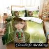 Misaka Mikoto A Certain Magical Index Railgun Bedding Set Boys Girls Twin Queen King Size Duvet Cover Pillowcase Bed boys Adult