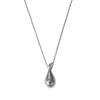 Sterling Silver Water Purifier Bottle Pendant Necklace - Elegant Long Style Sweater Accessory