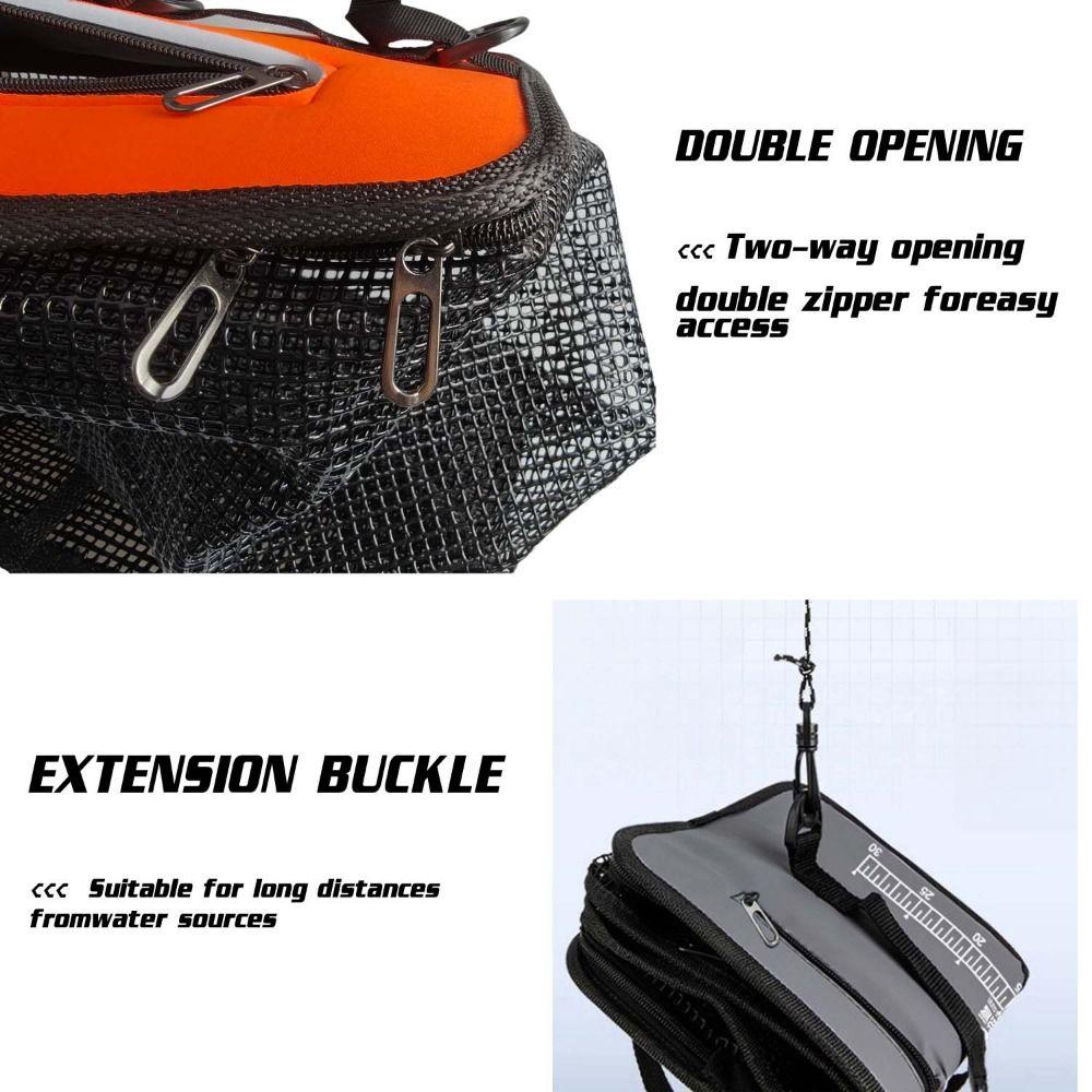 Large Capacity Foldable Fish Cage Quick-drying Foldable Fishing Net  Fishing Bait
