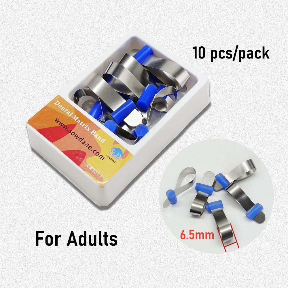 Dental Teeth Whitening Retainer Ring Metal Matrice Dental Bands Retainerless Automatrix Metal Matrices with Locker