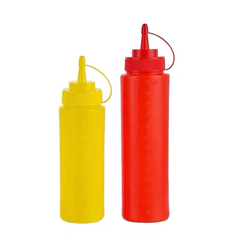 Plastic Squeeze Sauce Bottles
