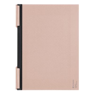 KOKUYO BIZRACK Clip Smoke Notebook, A4, Coral, No-BRCN202P