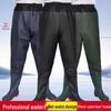 Pantaloni da Wading Impermeabili Rinforzati all'Altezza della Vita - Ideali per la Pesca