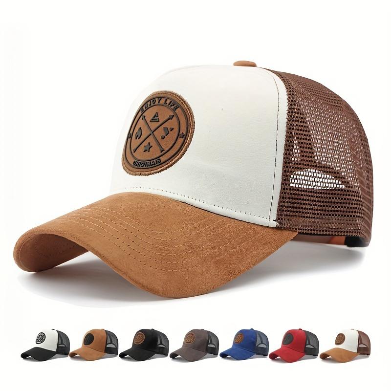 Mesh Breathable Baseball Cap Dome Summer New Sunshade Hardtop Hat Outdoor Running Sports Hat Bone Masculino Visor Caps 1PCS