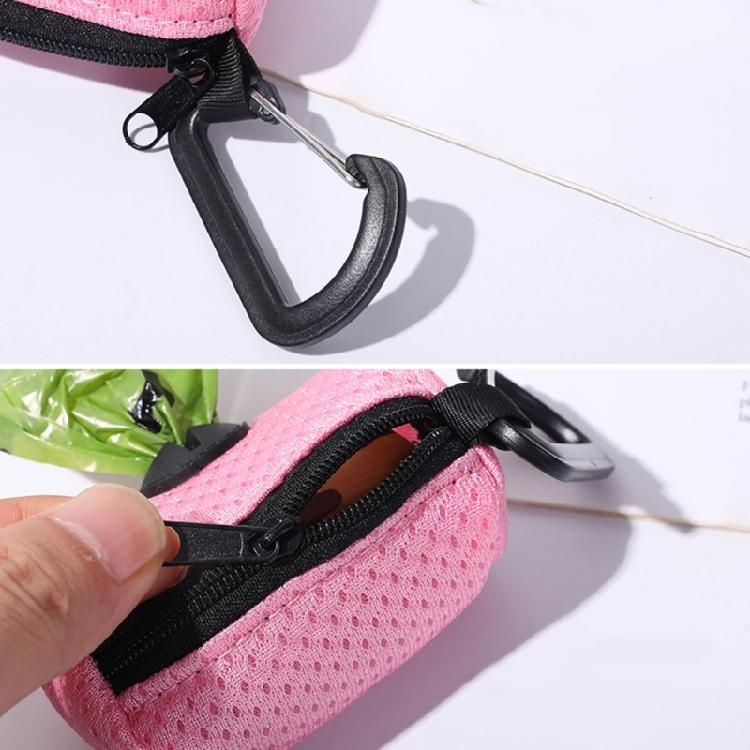 Pet Poop Bag Dispenser with LeashHook Pet Outdoor Activity Poop Bag Holder