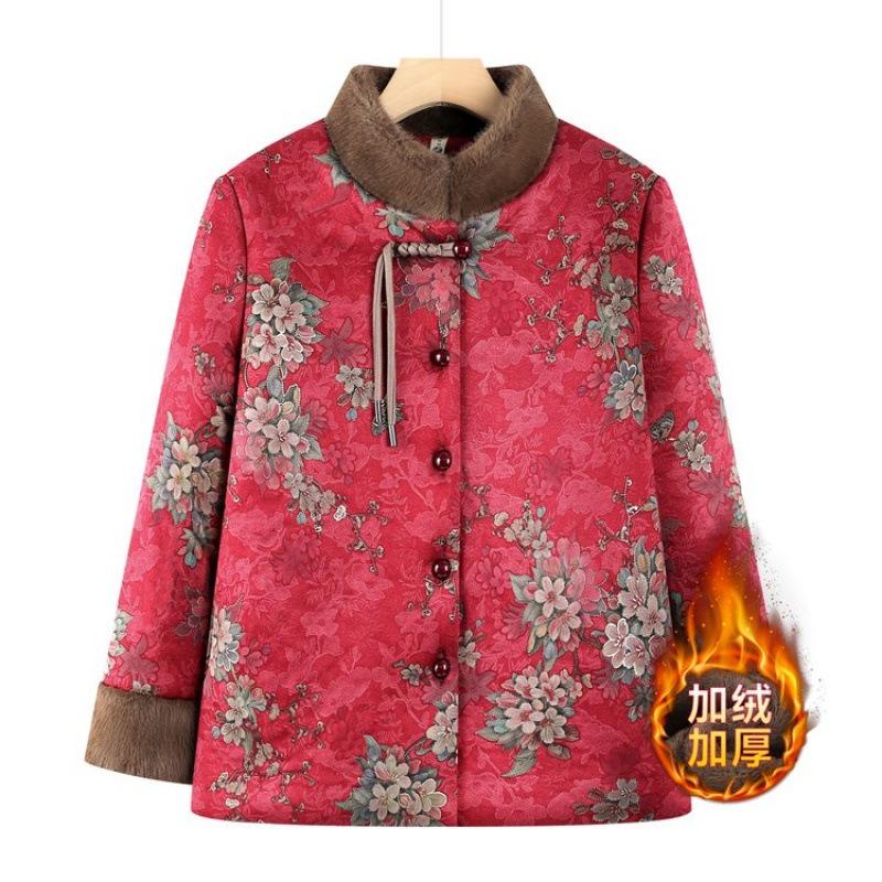New Winter Cotton-padded Clothes, Cotton-padded Clothes, Piled and Thickened Coats, Wife, Warm Cotton-padded Jackets, Women