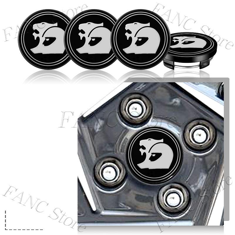 4Pcs 56/60mm Emblem Car Wheel Center Hub Cap Rim Cover Sticker For Holden Captiva HSV VE VT VX VU Commodor Colorado