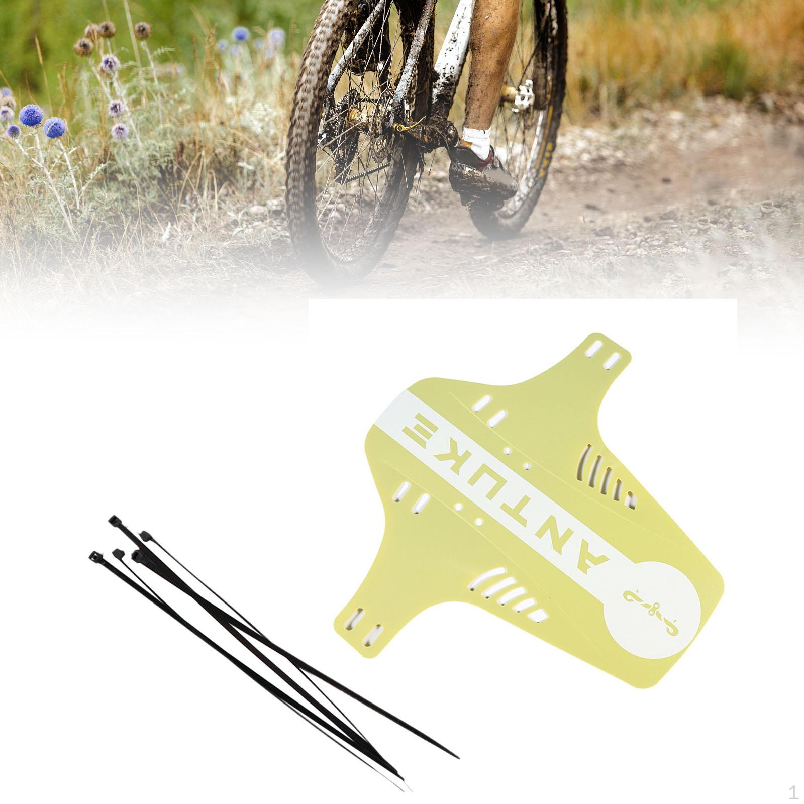 

Портативный брызговик для горного велосипеда, защита колес, брызговик для велосипеда жёлтый