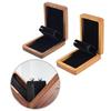 Portable Jewelry Organizers Jewelry Storage Box Wood Texture Jewelry Case Earring Organizer Suitable for Earring Jewelry