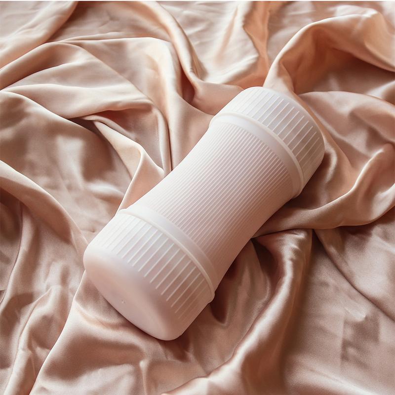 Male Masturbator Cup Realistic Vagina Pocket Pussy Man Masturbation Glans Blowjob Airplane Cup Sucking Sex Product for Men