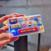 Hangable Stress Relief Fidget Toy 26 Keys Bag Pendant Charm Mechanical Keyboard Toy  For Children