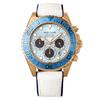 Angel Clover TIME CRAFT DIVER Solar Chronograph TCD45PBU-WH Wrist Watch