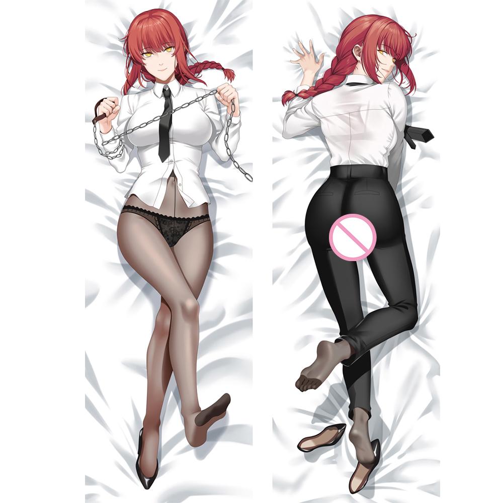 

Аниме Makima Dakimakura Наволочка Косплей Костюмы Подарки Peachskin Cartoon Power Наволочка Постельное белье King Наволочки A 50x150cm Peachskin
