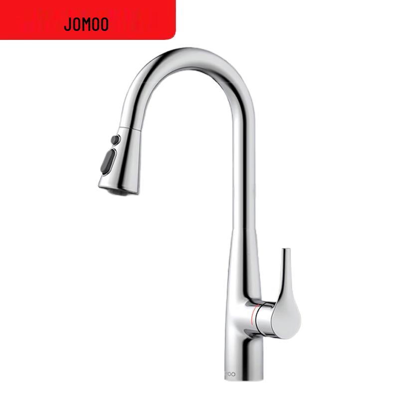 JOMOO Pull-Out Kitchen Faucet with 3-Mode Spray