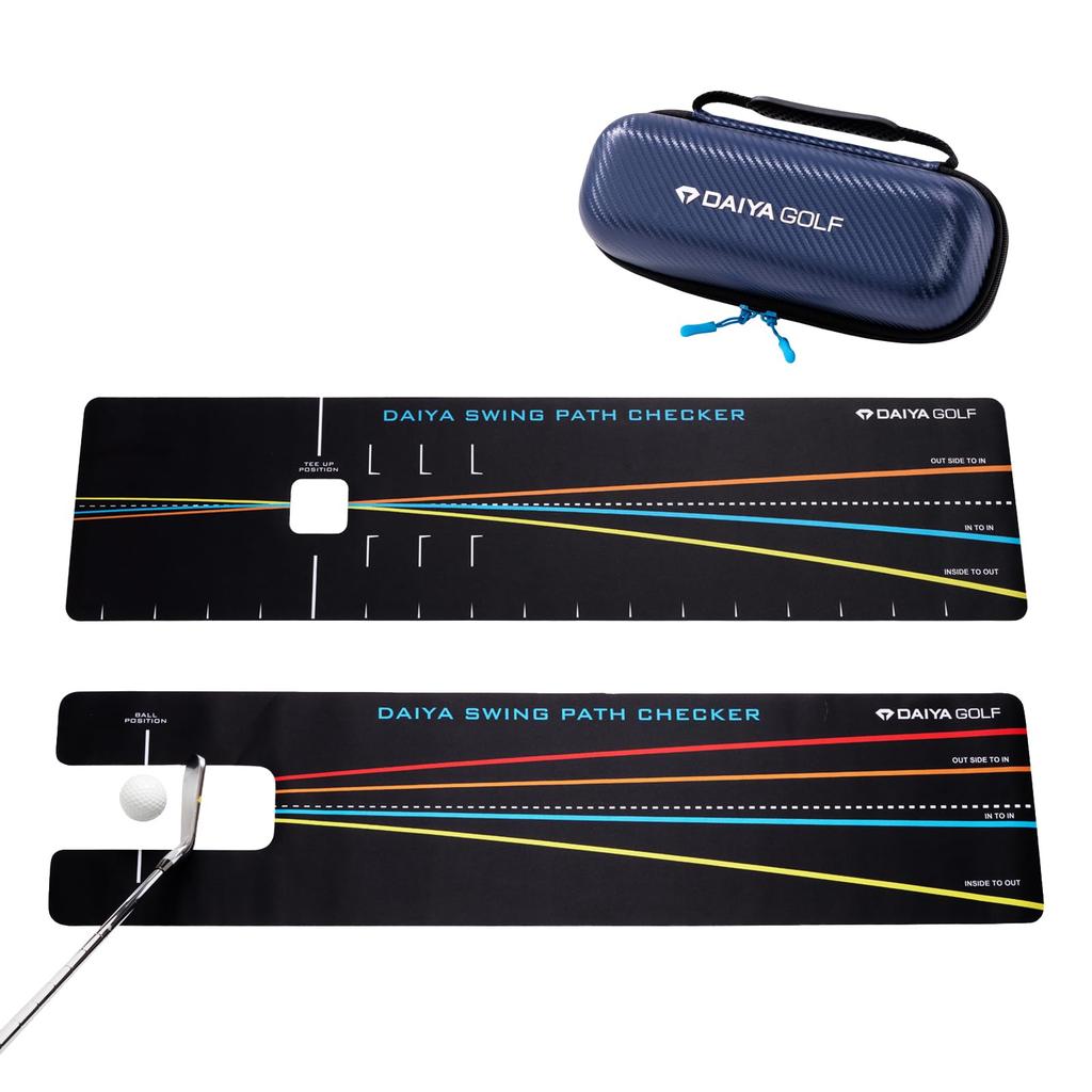 DAIYA GOLF Diamond Swing Path Checker Special Case Set Swing Trajectory Correction To Prevent Slices Golf Swing Practice Equipment Trajectory Slice