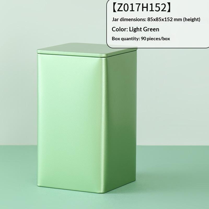 Coffee Bean Tea Leaf Sugar Storage Jar Empty Tea Tinplate Container Condiment,Coffee Bean Pot Containers Desktop Tea Bag Tin