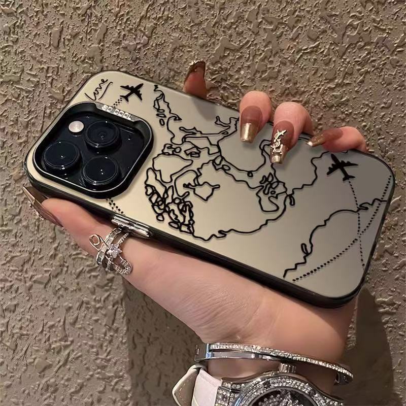 Personalized aircraft suitable for iphone16 mobile phone case Apple 15promax/14 new 13pro/12 trend 11X