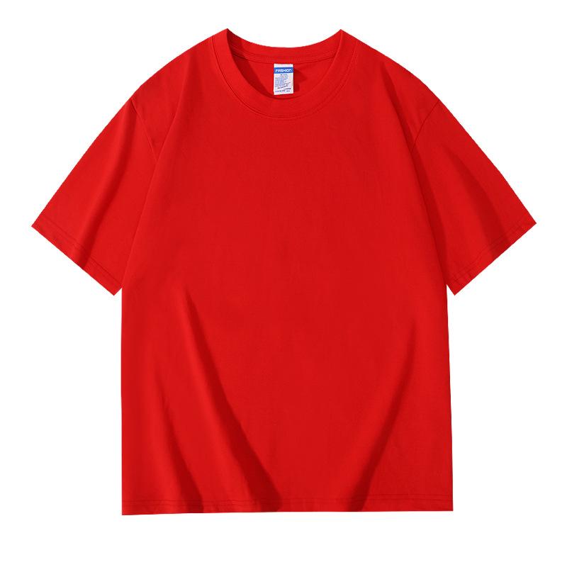 Summer Youthful Oversized Morandi T-Shirt - Cotton, Short Sleeve, Black/White/Dark Gray