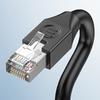 Cat5e Networking Cord with Angled RJ45 Connectors Flexible Cat5e Ethernet Networking Cable for Tight Space Electronics