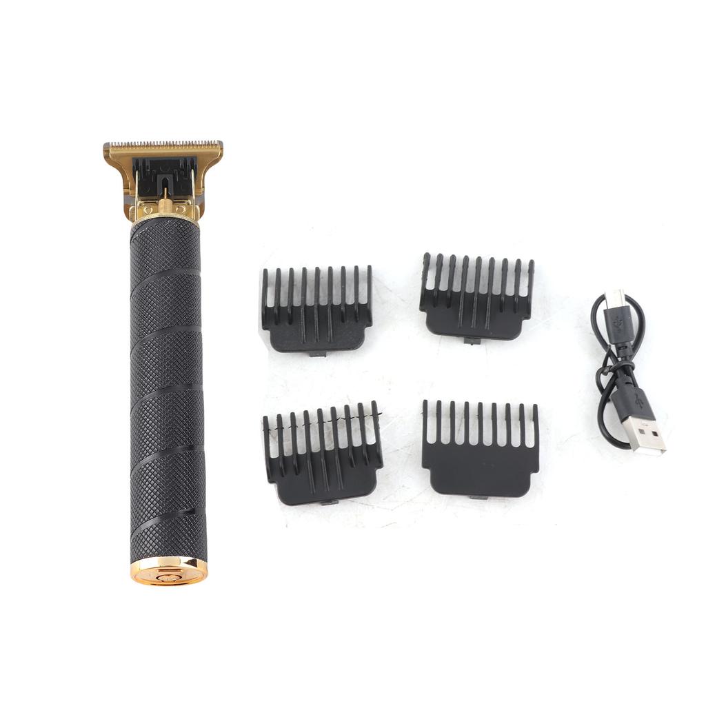 Portable USB Charge Engrave Electrical Hair Cutter IPX4 Waterproof Man Professional Domestic Use Hair Clipper