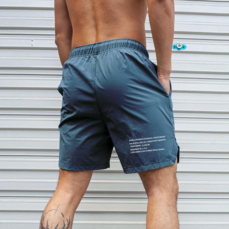 Pantaloni scurți sport casual, elastici, de vară, cu uscare rapidă