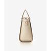 5 Embossed Point Stitch Handbag Pink Beige [Samantha Vega] Women's