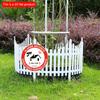 1pc 2d Flat 20*20cm, Security Alarm Under Video Surveillance Wooden Sign, for Restaurant Shop, Farmhouse, Street, Shop, Bar, and Coffee House Decor.