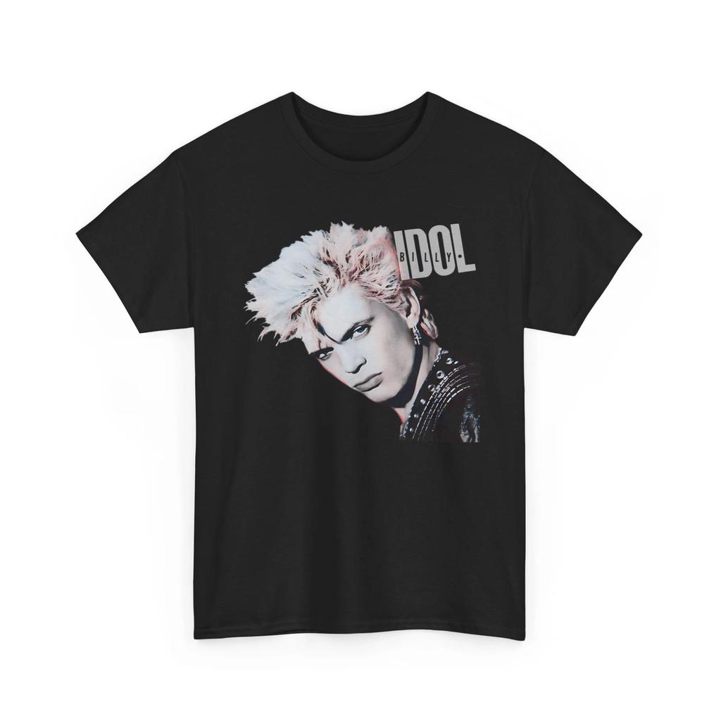 Billy Idol Heavy Cotton Tee, 80s Music