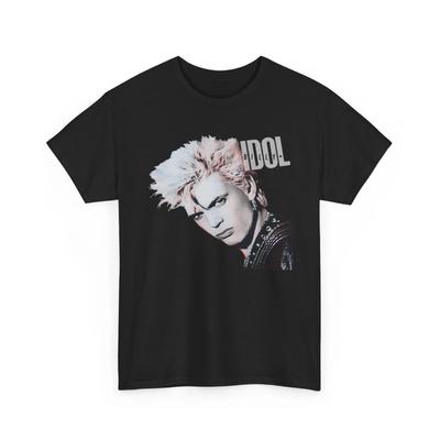 Μπλουζάκι Βαμβακερό Βαρύ Βάρος Billy Idol, Μουσική της δεκαετίας του '80