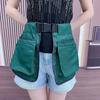 Ethnic Pattern Adjustable Belt Apron Large-capacity Multi-Function Tool Pouch  Men