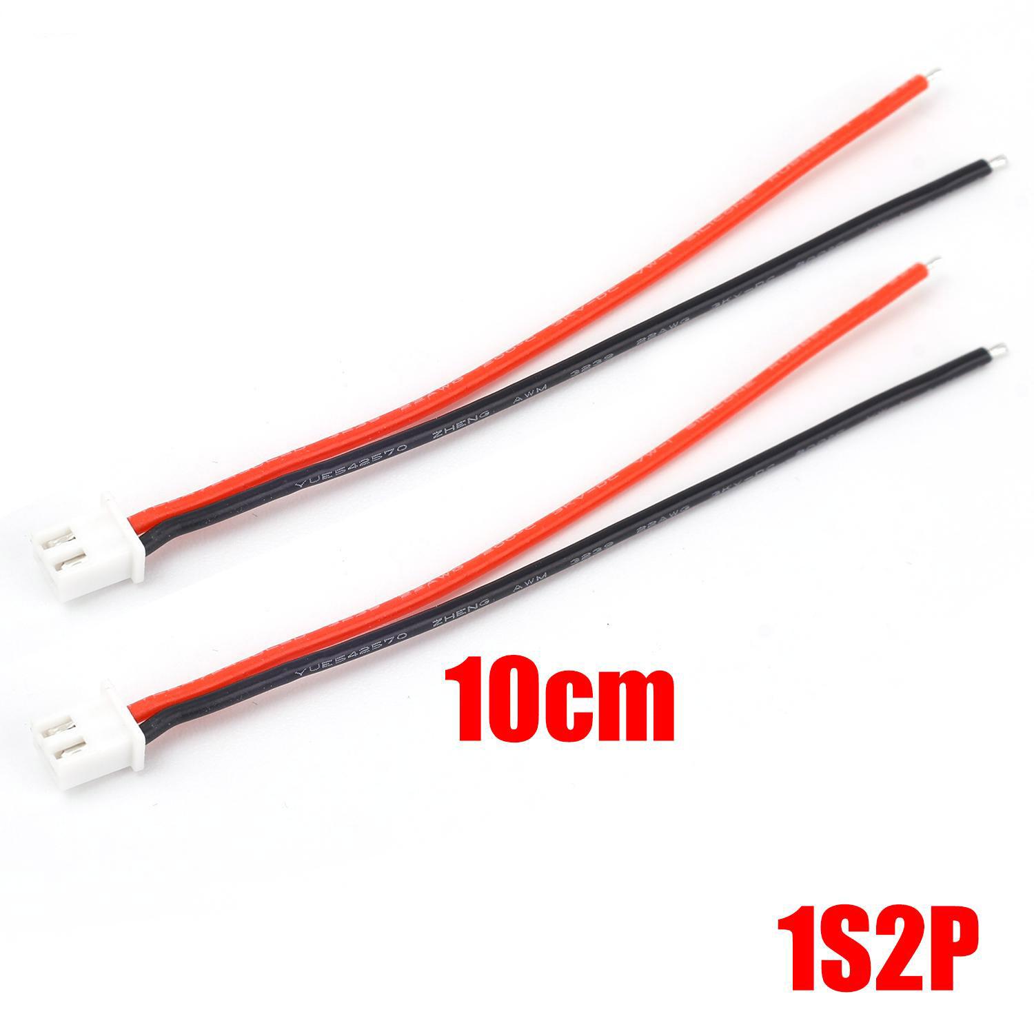 

Balance Charger Cable Connector Adapter Plug for Battery Maintenance Wire Male Plug Extension Cables Terminals 1S 2S 3S 4S 5S 6S 2pcs