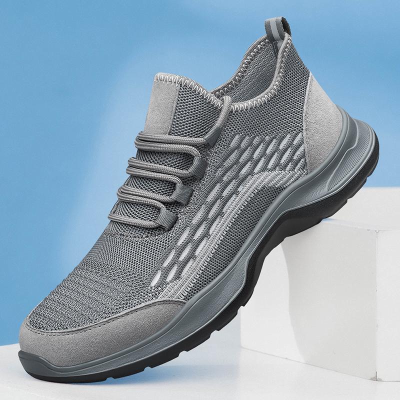 Fashion Comfortable Man Mesh Shoes Beach Sandals for Men Breathable Adult Sneakers Summer Sports Flats Non-Slip Male Treking Footwear