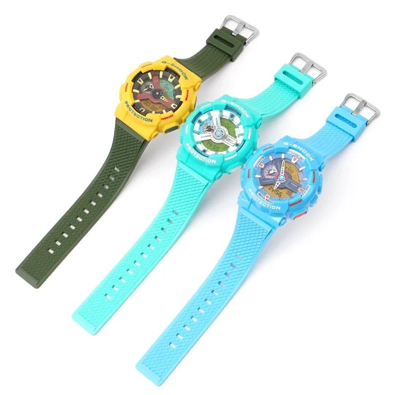 2025 Strap for Casio GSHOCK GM110 GA100/110/120 400 GA-700 800 GD-100 GAL-100 GW-8900 Replace Silicone Rubber Watch Band Bracelet
