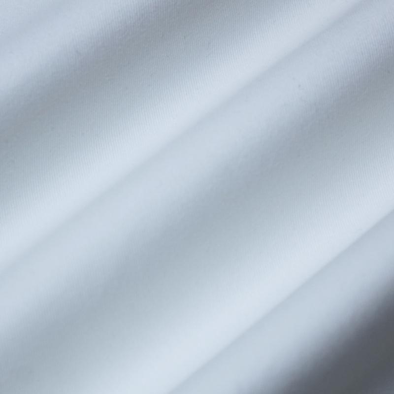 Pure 100% Cotton Sateen Twill Fabric for Hotel Bed Sheet Solid Stretch Twill Pant Skirt белый