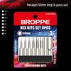 Hexagonal Double-Ended Magnetic Screwdriver Bit Set