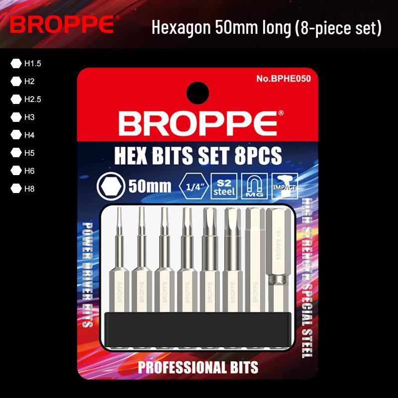 Hexagonal Double-Ended Magnetic Screwdriver Bit Set