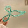AISHG Crab Hair Clips for Women Shark Jelly Clear Claw Clips Scissors Shape Clamp Barrette Hairpin Girls Hair Accessories