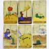 10.3*6cm Cartas de Tarô Pequeno Príncipe para Iniciantes 78 Cartas Tamanho Portátil Ilustrações Amigáveis e Fofas para Crianças