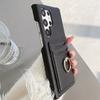 Leather Card Slot Wallet Phone Case For Samsung S23 Ultra S20 S21 S22 Plus S8 S9 S10 Plus Note 10 20 Note 20 Ultra Ring Cover