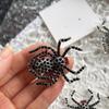 Spinnen Haarspange Strass Haarnadel Punk Halloween Duttbüschel Haarspange