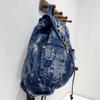 Luxury Denim Women Backpack High Quality Anti Theft Backpacks Female Casual Back Pack Bag Girls Designer Travel Backpack