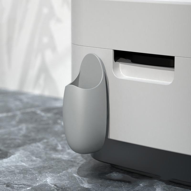 Kitchen Rice Scoop Holder Traceless Rice Cooker Spatula Organizer Tableware Storage Rack Spoon Holder Bathroom Utensil